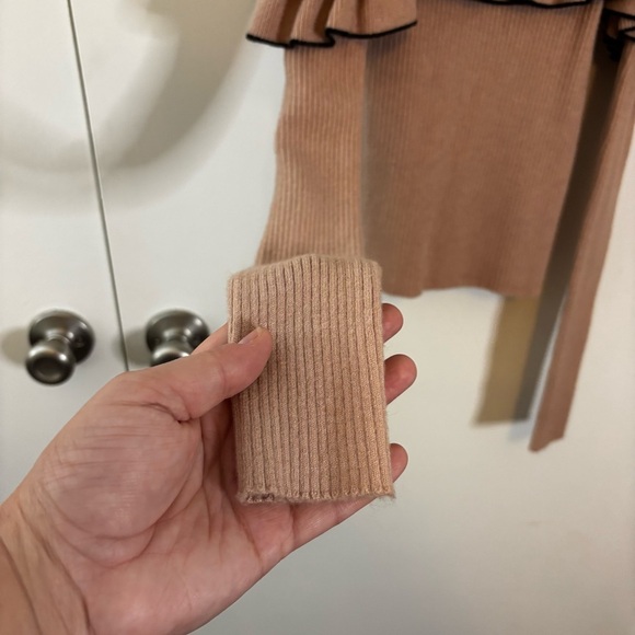 Forever 21 Pink Ruffled Tie Front Tank Top - Picture 6 of 9